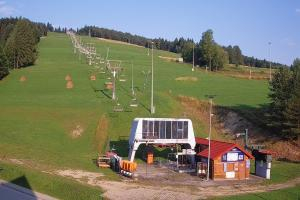 Kamera: Słotwiny Widok na stok Krynica Słotwiny Widok na stok