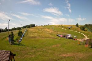 Tylicz Master Ski Widok na dolne partie ośrodka