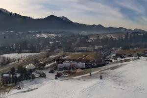 Zakopane Szymoszkowa Widok z karczmy Pająkówka