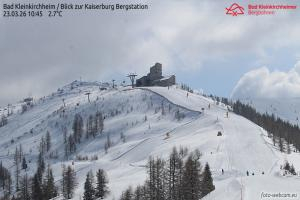 Bad Kleinkirchheim Bad Kleinkirchheim widok na Kaiserburg