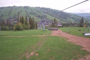 Kamera: Ski Suche Ski Suche - widok z górnej stacji Poronin Ski Suche Ski Suche - widok z górnej stacji