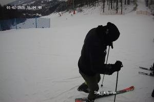 Przemyśl Stok narciarski w Przemyślu POSiR  Kamera 1 - Stacja górna