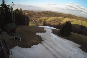 Kiczera KiczeraSki Widok na stok