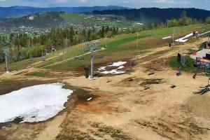 Bukowina Tatrzańska Rusiń-ski Widok na stok