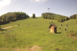 Siepraw Siepraw Ski Widok z kamery na stok w Sieprawiu