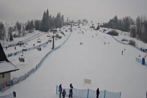 Zakopane Witów Ski Widok na stok