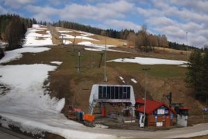 Krynica Słotwiny Widok na stok