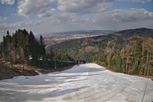 Myślenice Myślenice SN Widok z górnej stacji