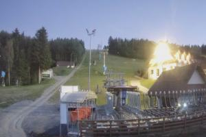 Spytkowice Beskid Ski Widok na stok