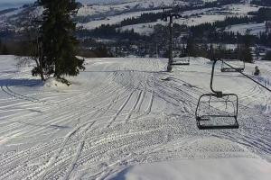 Kamera: Witów Ski Widok z dołu Zakopane Witów Ski Widok z dołu