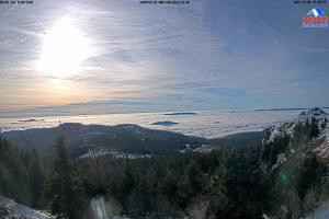 Grosser Arber Grosser Arber Blick Arber nach Süden