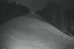 Myślenice Myślenice SN Widok na stok z dołu