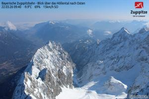 Kamera: Ga-Pa Zugspitze ost Garmisch-Partenkirchen Ga-Pa Zugspitze ost