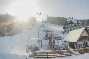 Spytkowice Beskid Ski Widok na stok