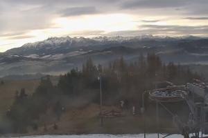 Kamera: Czorsztyn Ski Widok z górnej stacji Czorsztyn Kluszkowce Czorsztyn Ski Widok z górnej stacji