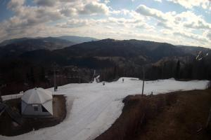 Wisła STOK – Stacja Narciarska Widok z górnej stacji
