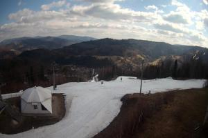 Wisła STOK – Stacja Narciarska Widok z górnej stacji