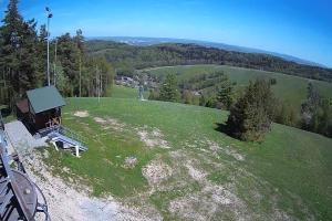 Kiczera KiczeraSki Widok na stok