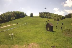 Siepraw Siepraw Ski Widok z kamery na stok w Sieprawiu