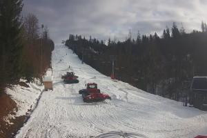 Kamera: Zwardoń ski Stacja dolna Zwardoń Zwardoń ski Stacja dolna