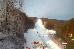 Kamera: STOK – Stacja Narciarska Widok z dolnej stacji Wisła STOK – Stacja Narciarska Widok z dolnej stacji