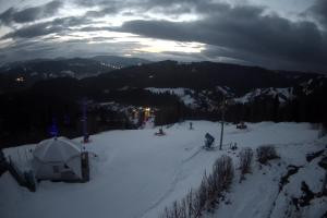 Kamera: STOK – Stacja Narciarska Widok z górnej stacji Wisła STOK – Stacja Narciarska Widok z górnej stacji