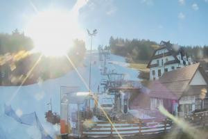 Spytkowice Beskid Ski Widok na stok