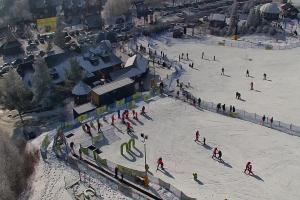 Zakopane Szymoszkowa Widok z karczmy Pająkówka