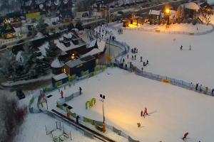 Zakopane Szymoszkowa Widok z karczmy Pająkówka