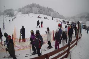 Stacja narciarska CZARNÓW Stacja narciarska CZARNÓW Wyciąg numer 1 dolna stacja