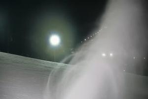 Wisła Cieńków Widok na trasę kolei krzesełkowej