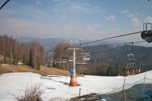 Wisła Soszów WISŁA SOSZÓW - widok na trasę nr 1