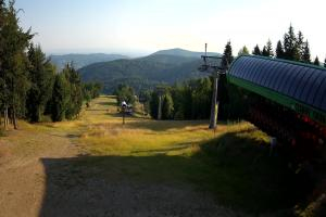 Rzyki Czarny Groń Widok z dolnej stacji