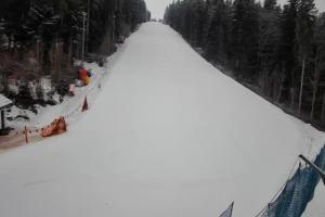 Myślenice Myślenice SN Widok na stok