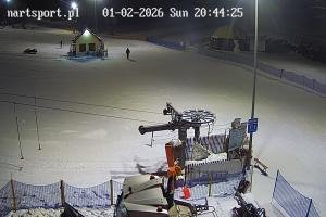 Rąblów Nartsport Widok na stok