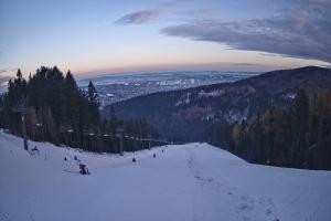 Kamera: Myślenice SN Widok z górnej stacji Myślenice Myślenice SN Widok z górnej stacji
