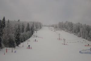 Ustrzyki Dolne Laworta ski Laworta ski - dolna stacja