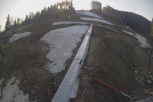 Brenna Ski Dolina Brenna Kamera 1 widok z dolnej stacji