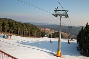 Zieleniec Zieleniec Zieleniec SKI Arena - Widok z górnej stacji