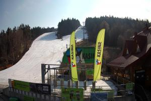 Kasina Wielka Kasina ski Dolna stacja kolejki krzesełkowej