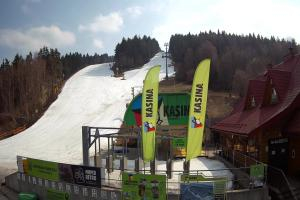 Kasina Wielka Kasina ski Dolna stacja kolejki krzesełkowej