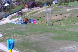 Tylicz Master Ski Widok na kolej krzesełkową