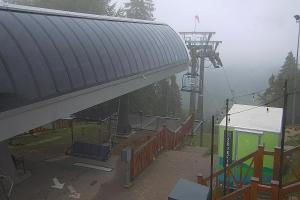 Szczawnica Palenica Widok na stok