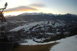 Kamera: Harenda Widok na stok z góry Zakopane Harenda Widok na stok z góry