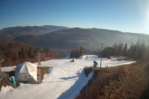 Kamera: STOK – Stacja Narciarska Widok z górnej stacji Wisła STOK – Stacja Narciarska Widok z górnej stacji