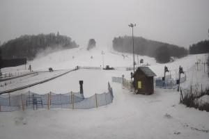 Siepraw Siepraw Ski Widok z kamery na stok w Sieprawiu