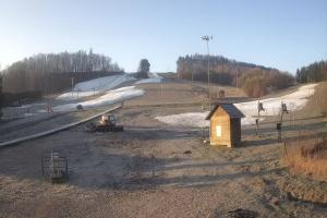 Siepraw Siepraw Ski Widok z kamery na stok w Sieprawiu