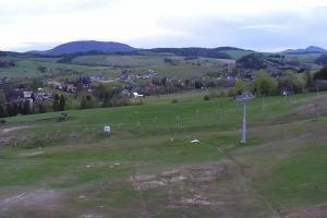 Tylicz Master Ski Widok na kolej krzesełkową