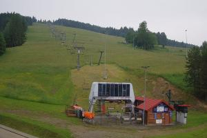 Kamera: Słotwiny Widok na stok Krynica Słotwiny Widok na stok