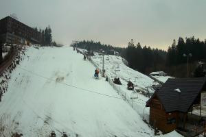 Krynica Henryk Ski Widok na stok